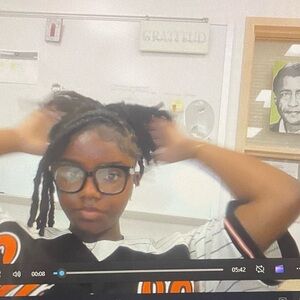 Black and White Striped Jersey Top